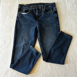 Outland Dusty Men's Jeans 34x32 Blue Denim Slim Fit Stretch Sustainable Organic